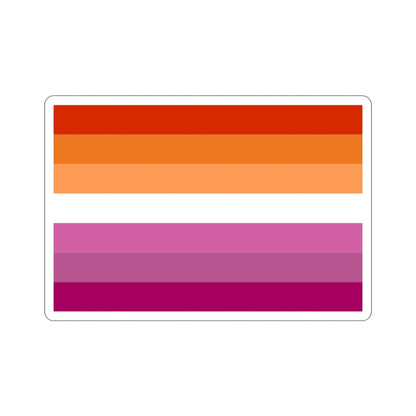 Lesbian Pride Flag v2 STICKER Vinyl Die-Cut Decal-2 Inch-The Sticker Space