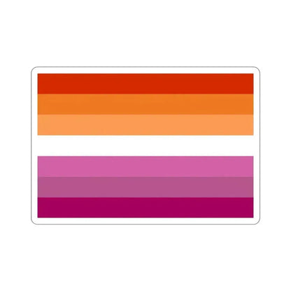Lesbian Pride Flag v2 STICKER Vinyl Die-Cut Decal 2 Inch - The Sticker Space