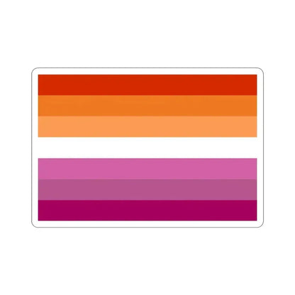 Lesbian Pride Flag v2 STICKER Vinyl Die-Cut Decal 2 Inch - The Sticker Space
