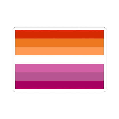 Lesbian Pride Flag v2 STICKER Vinyl Die-Cut Decal-2 Inch-The Sticker Space