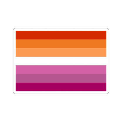 Lesbian Pride Flag v2 STICKER Vinyl Die-Cut Decal-6 Inch-The Sticker Space