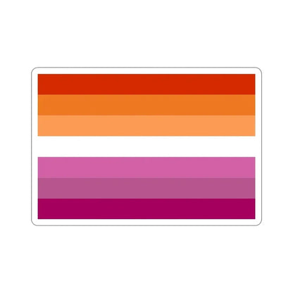 Lesbian Pride Flag v2 STICKER Vinyl Die-Cut Decal - The Sticker Space