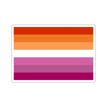 Lesbian Pride Flag v2 STICKER Vinyl Die-Cut Decal - The Sticker Space