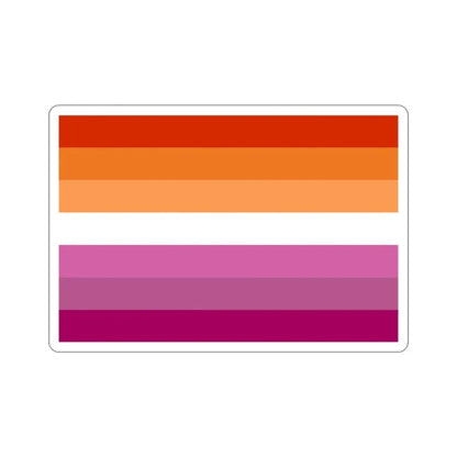 Lesbian Pride Flag v2 STICKER Vinyl Die-Cut Decal - The Sticker Space