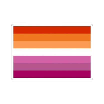Lesbian Pride Flag v2 STICKER Vinyl Die-Cut Decal - The Sticker Space