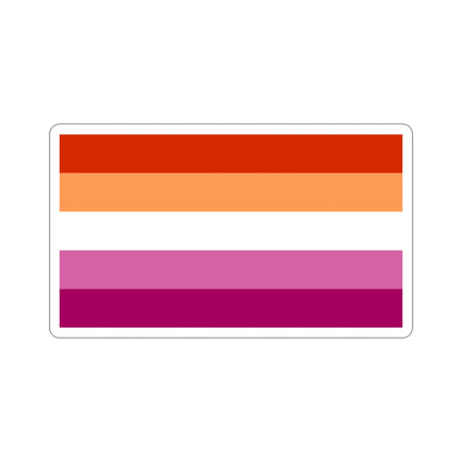 Lesbian Pride Flag v3 STICKER Vinyl Die-Cut Decal-2 Inch-The Sticker Space