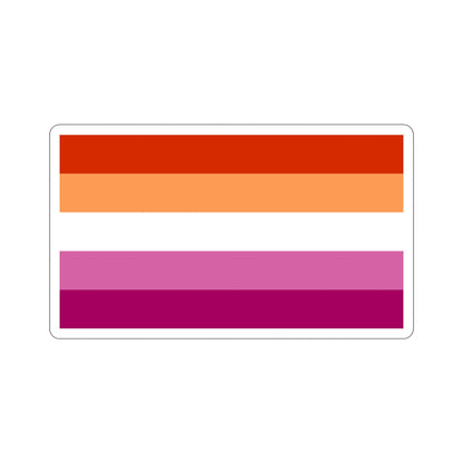 Lesbian Pride Flag v3 STICKER Vinyl Die-Cut Decal-3 Inch-The Sticker Space