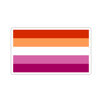 Lesbian Pride Flag v3 STICKER Vinyl Die-Cut Decal-6 Inch-The Sticker Space