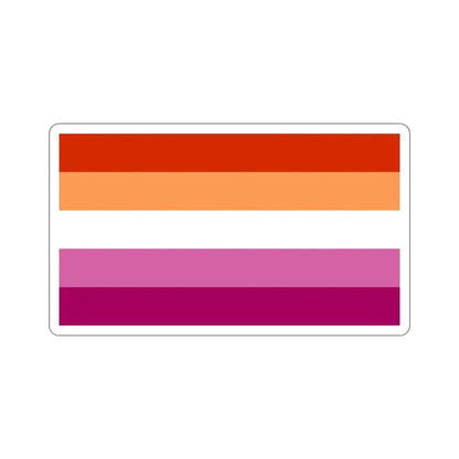 Lesbian Pride Flag v3 STICKER Vinyl Die-Cut Decal - The Sticker Space
