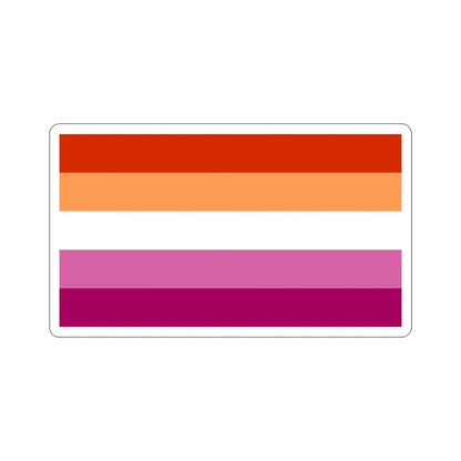 Lesbian Pride Flag v3 STICKER Vinyl Die-Cut Decal - The Sticker Space