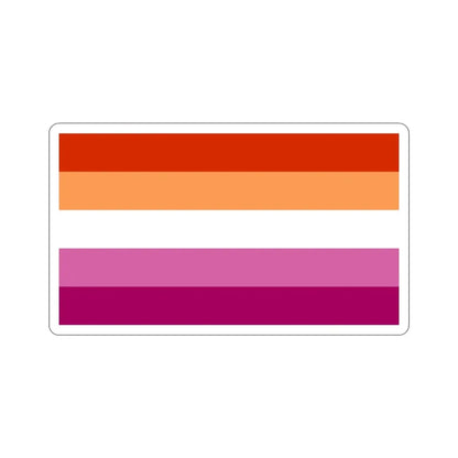 Lesbian Pride Flag v3 STICKER Vinyl Die-Cut Decal - The Sticker Space