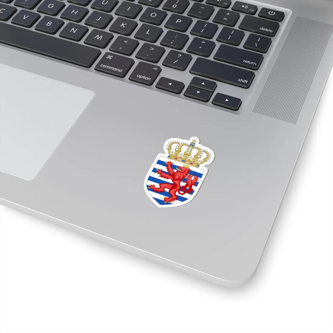 Lesser CoA luxembourg (Luxembourg) (Coat of Arms) STICKER Vinyl Kiss-Cut Decal - The Sticker Space