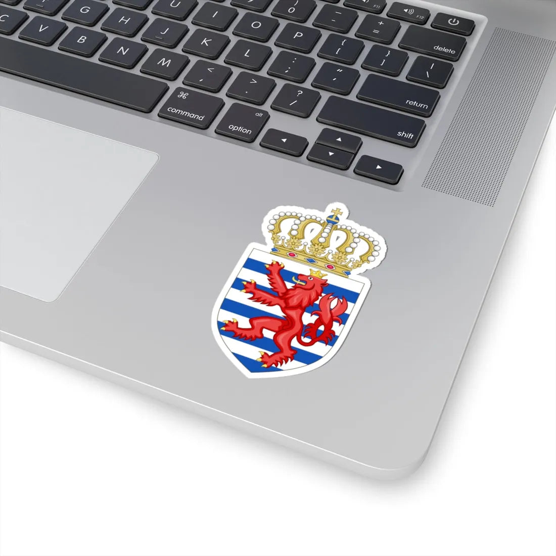 Lesser CoA luxembourg (Luxembourg) (Coat of Arms) STICKER Vinyl Kiss-Cut Decal - The Sticker Space