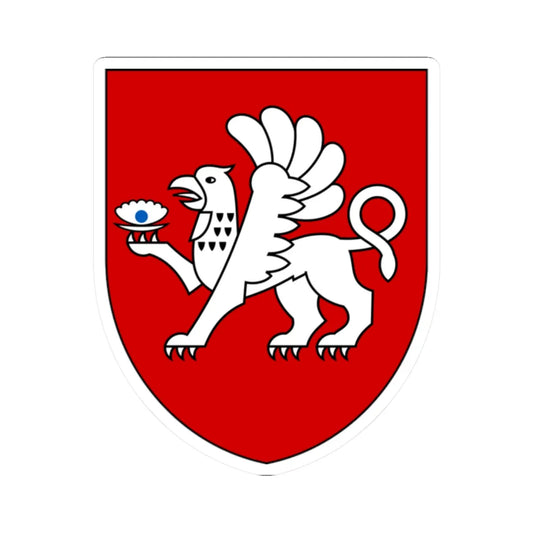 Lesser CoA of Crimea (Ukraine) (Coat of Arms) STICKER Vinyl Kiss-Cut Decal 2 Inch White - The Sticker Space