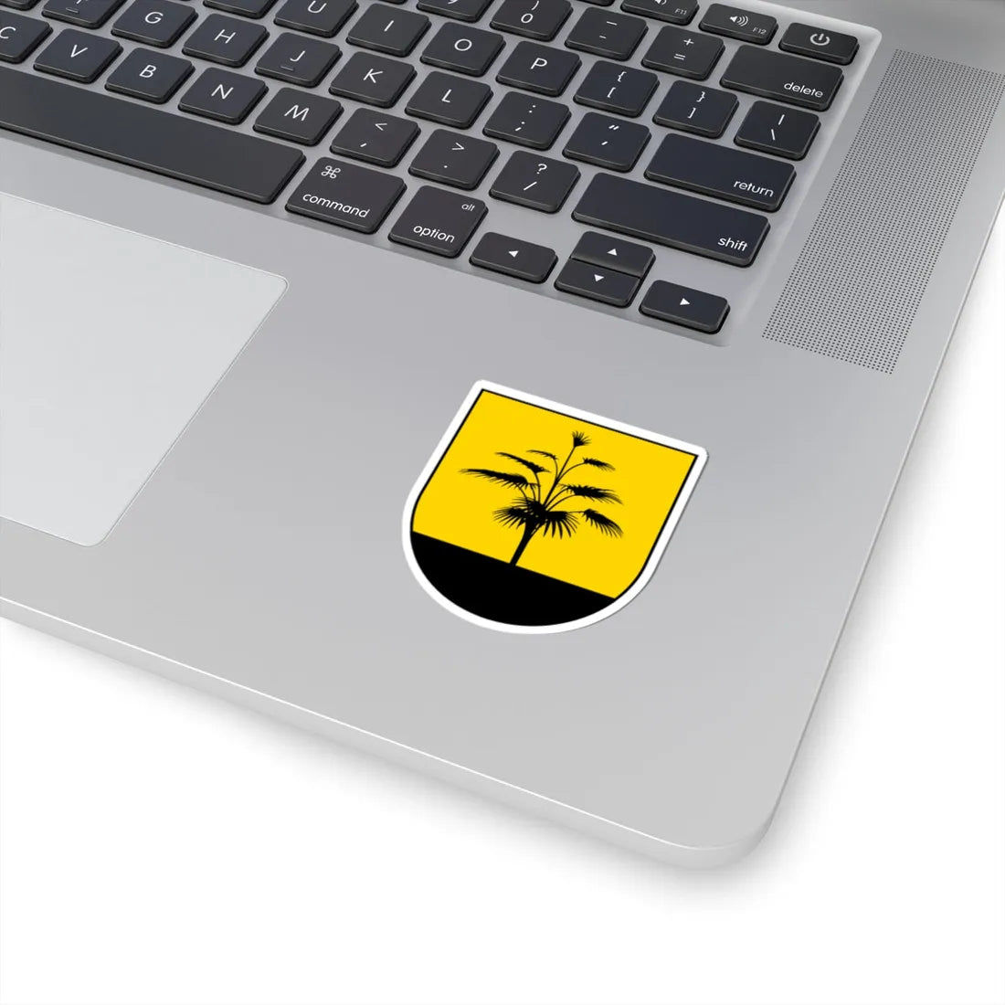 Lesser CoA of the Donets Basin Spanish Shield (Ukraine) (Coat of Arms) STICKER Vinyl Kiss-Cut Decal - The Sticker Space