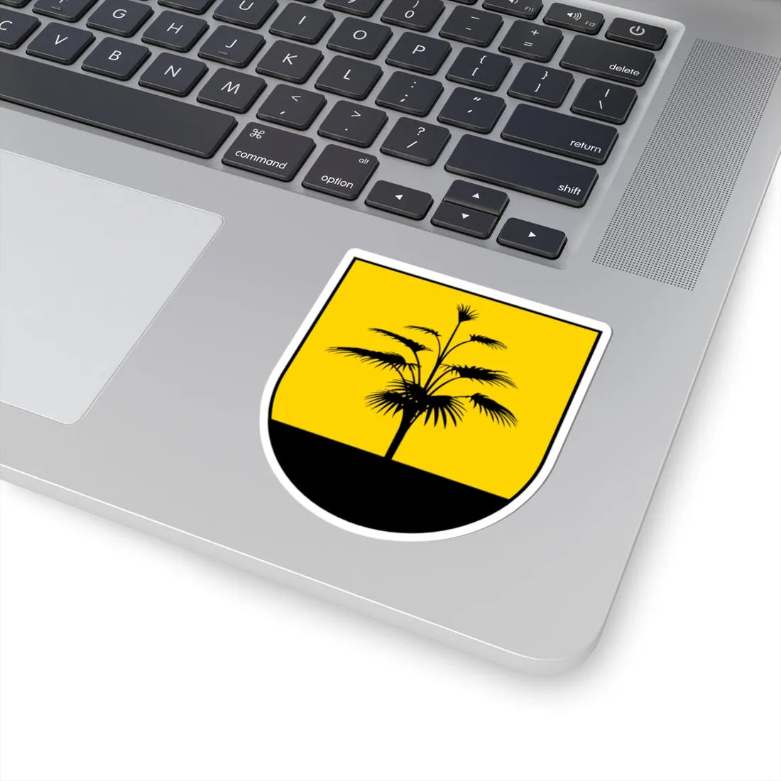 Lesser CoA of the Donets Basin Spanish Shield (Ukraine) (Coat of Arms) STICKER Vinyl Kiss-Cut Decal - The Sticker Space