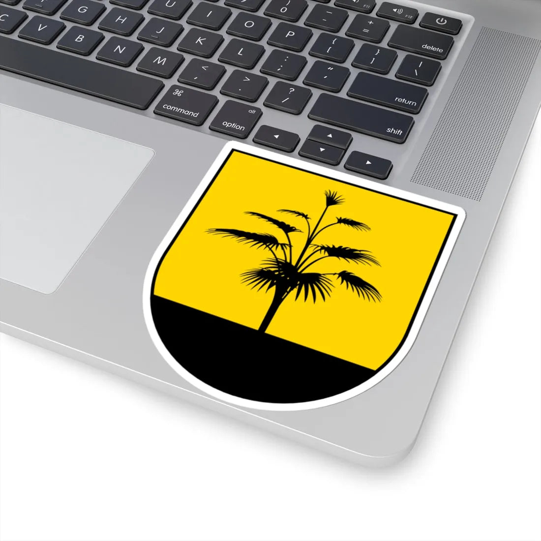 Lesser CoA of the Donets Basin Spanish Shield (Ukraine) (Coat of Arms) STICKER Vinyl Kiss-Cut Decal - The Sticker Space