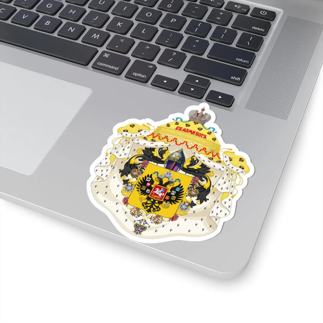 Lesser CoA of the empire of Russia (Russia) (Coat of Arms) STICKER Vinyl Kiss-Cut Decal - The Sticker Space