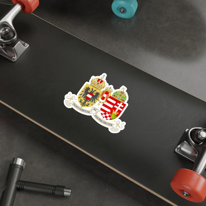 Lesser Coat of arms of Austria-Hungary STICKER Vinyl Die-Cut Decal-The Sticker Space