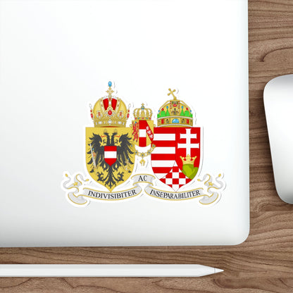 Lesser Coat of arms of Austria-Hungary STICKER Vinyl Die-Cut Decal-The Sticker Space