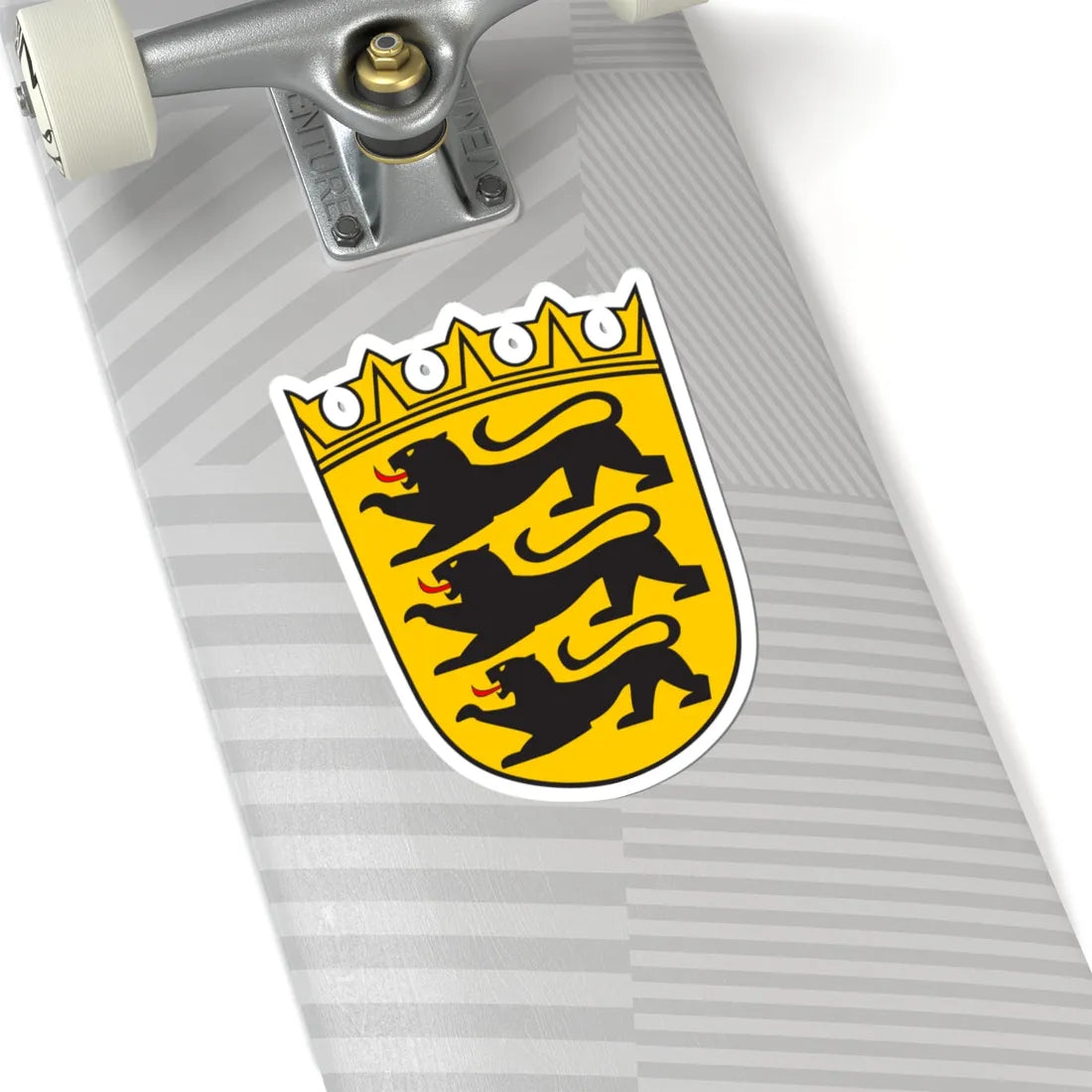 Lesser coat of arms of Baden-Württemberg (Germany) (Coat of Arms) STICKER Vinyl Kiss-Cut Decal - The Sticker Space