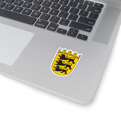 Lesser coat of arms of Baden-Württemberg (Germany) (Coat of Arms) STICKER Vinyl Kiss-Cut Decal - The Sticker Space