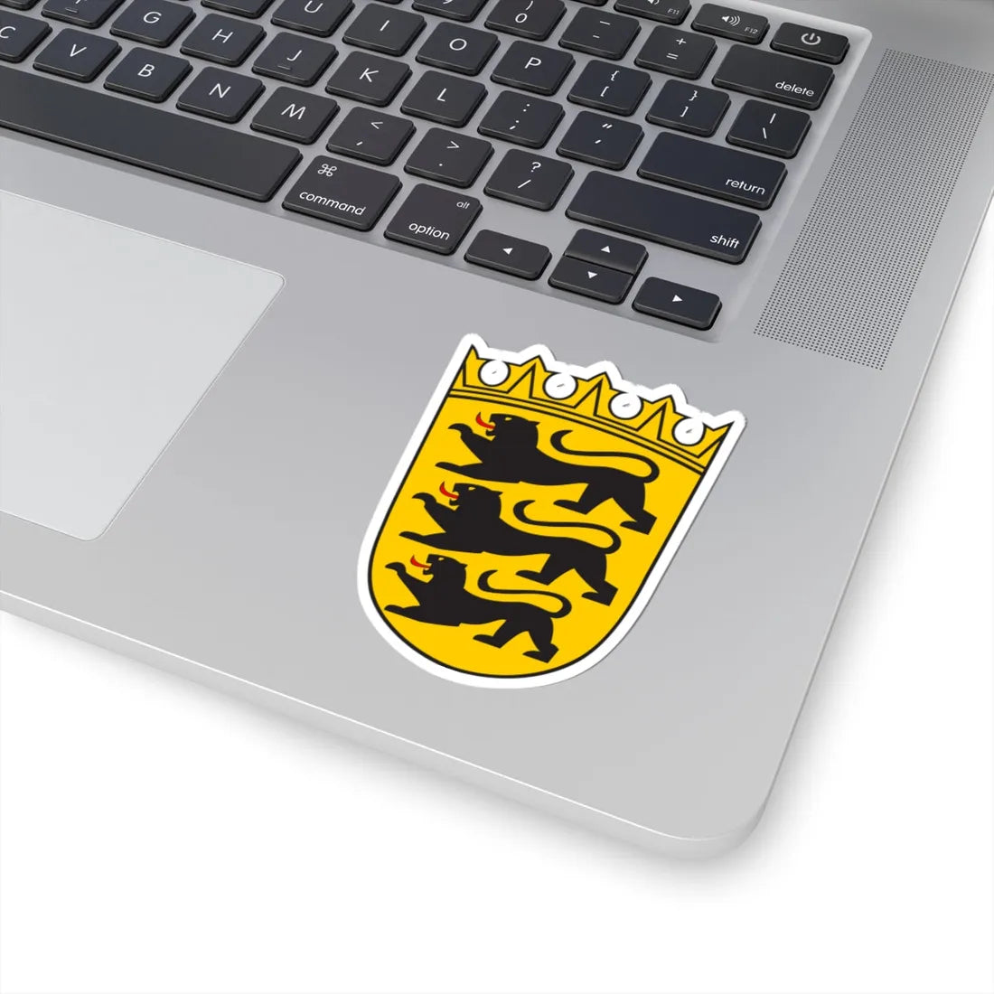 Lesser coat of arms of Baden-Württemberg (Germany) (Coat of Arms) STICKER Vinyl Kiss-Cut Decal - The Sticker Space