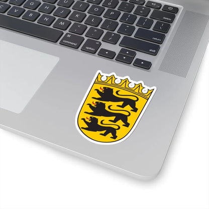 Lesser coat of arms of Baden-Württemberg (Germany) (Coat of Arms) STICKER Vinyl Kiss-Cut Decal - The Sticker Space