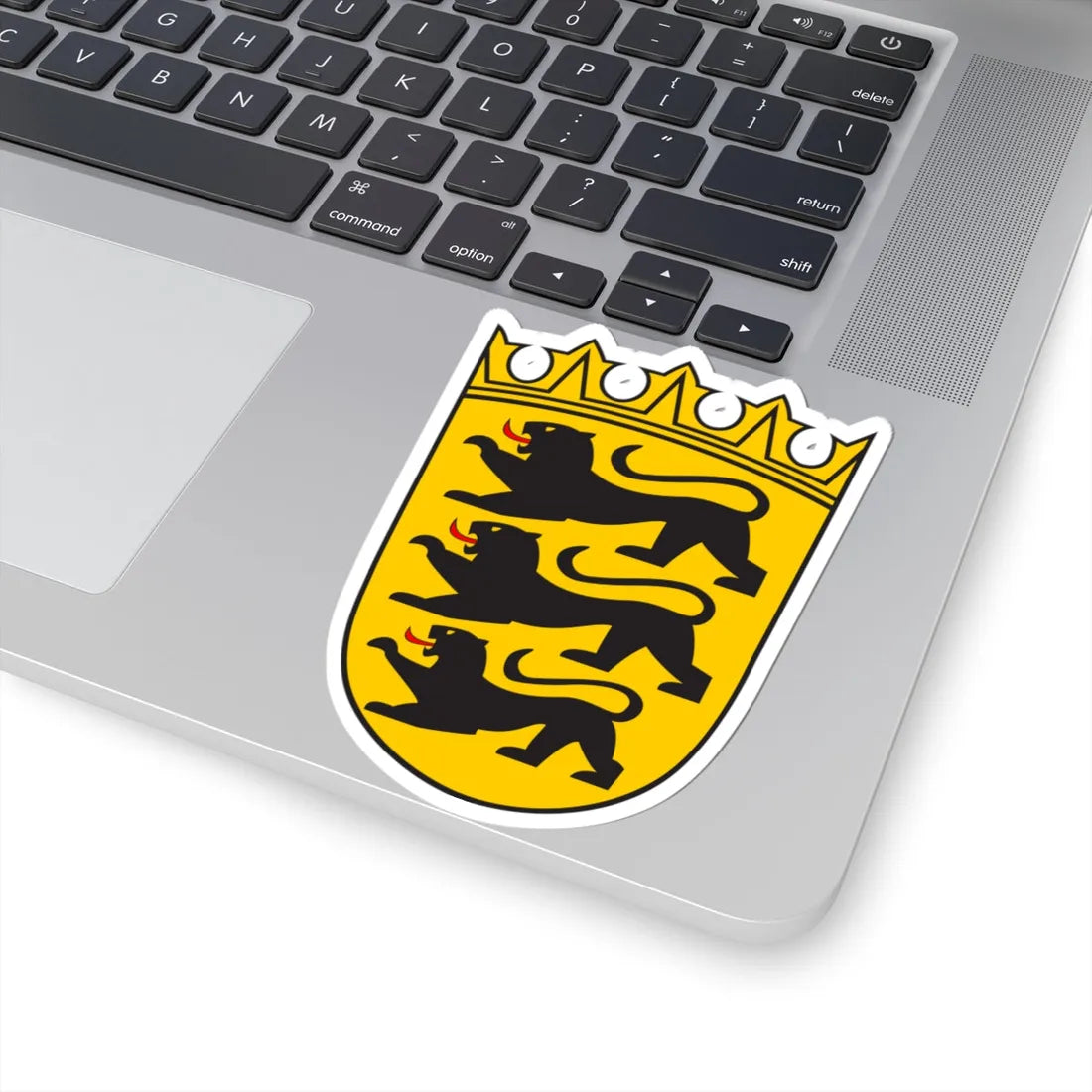 Lesser coat of arms of Baden-Württemberg (Germany) (Coat of Arms) STICKER Vinyl Kiss-Cut Decal - The Sticker Space