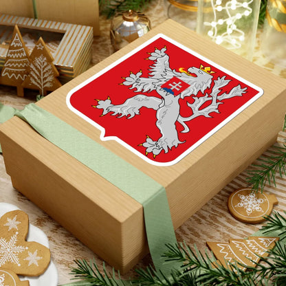 Lesser coat of arms of Czechoslovakia 1918-1938 and 1945-1961 (Slovakia) (Coat of Arms) STICKER Vinyl Kiss-Cut Decal - The Sticker Space