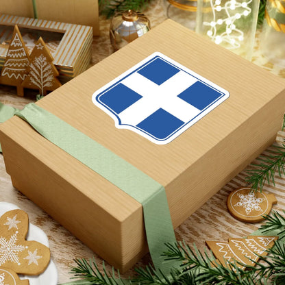 Lesser coat of arms of Greece (Greece) (Coat of Arms) STICKER Vinyl Kiss-Cut Decal - The Sticker Space