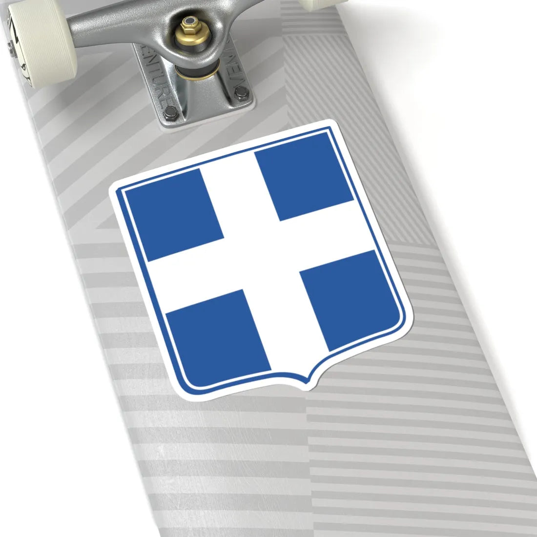 Lesser coat of arms of Greece (Greece) (Coat of Arms) STICKER Vinyl Kiss-Cut Decal - The Sticker Space