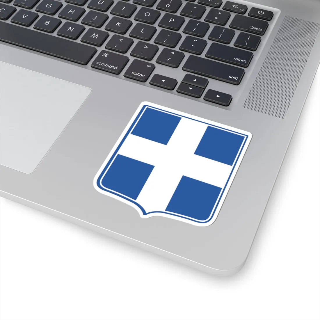 Lesser coat of arms of Greece (Greece) (Coat of Arms) STICKER Vinyl Kiss-Cut Decal - The Sticker Space