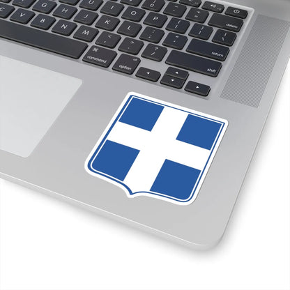 Lesser coat of arms of Greece (Greece) (Coat of Arms) STICKER Vinyl Kiss-Cut Decal - The Sticker Space
