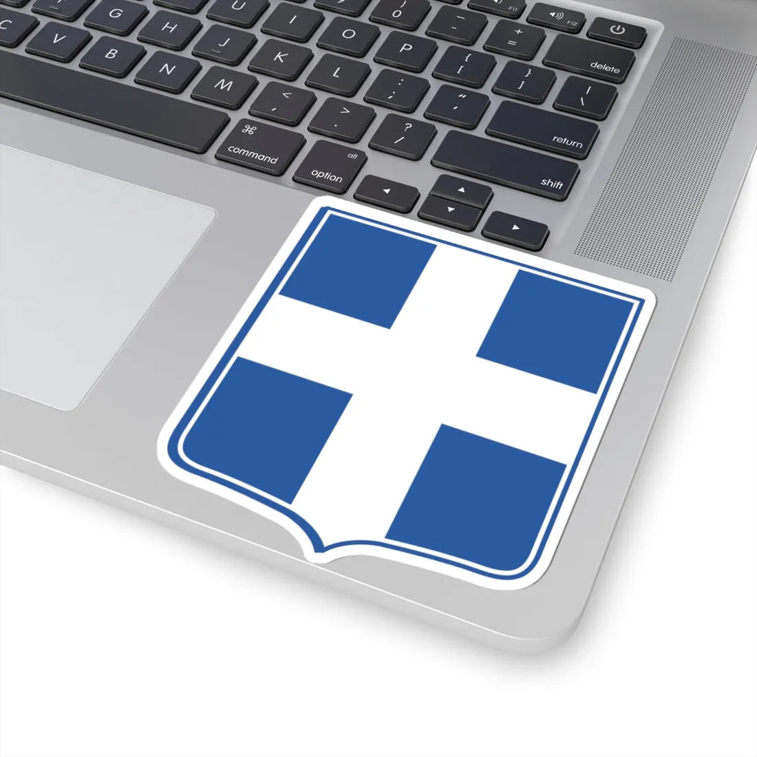 Lesser coat of arms of Greece (Greece) (Coat of Arms) STICKER Vinyl Kiss-Cut Decal - The Sticker Space