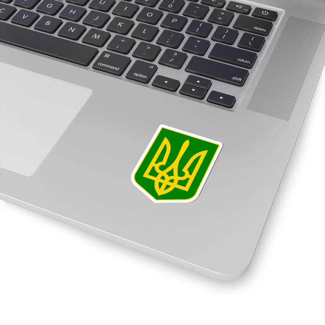 Lesser Coat of Arms of Green Ukraine (Ukraine) (Coat of Arms) STICKER Vinyl Kiss-Cut Decal - The Sticker Space