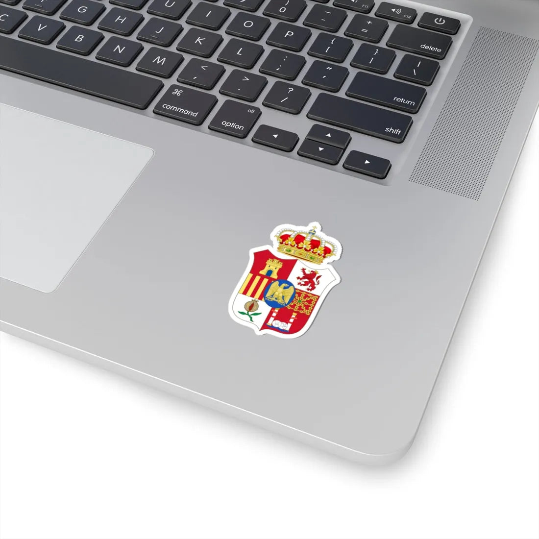 Lesser Coat of Arms of Joseph Bonaparte as King of Spain (Spain) (Coat of Arms) STICKER Vinyl Kiss-Cut Decal - The Sticker Space