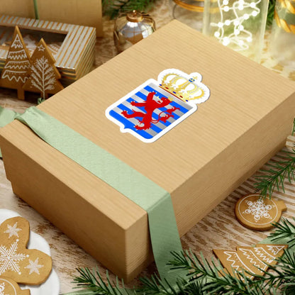 Lesser-Coat-of-Arms-of-Luxembourg (Luxembourg) (Coat of Arms) STICKER Vinyl Kiss-Cut Decal - The Sticker Space