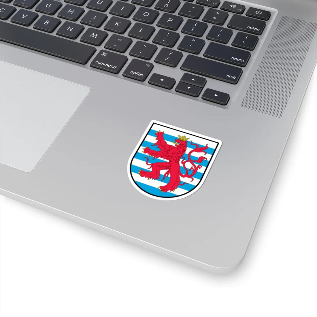 Lesser Coat of arms of Luxembourg (Luxembourg) (Coat of Arms) STICKER Vinyl Kiss-Cut Decal - The Sticker Space