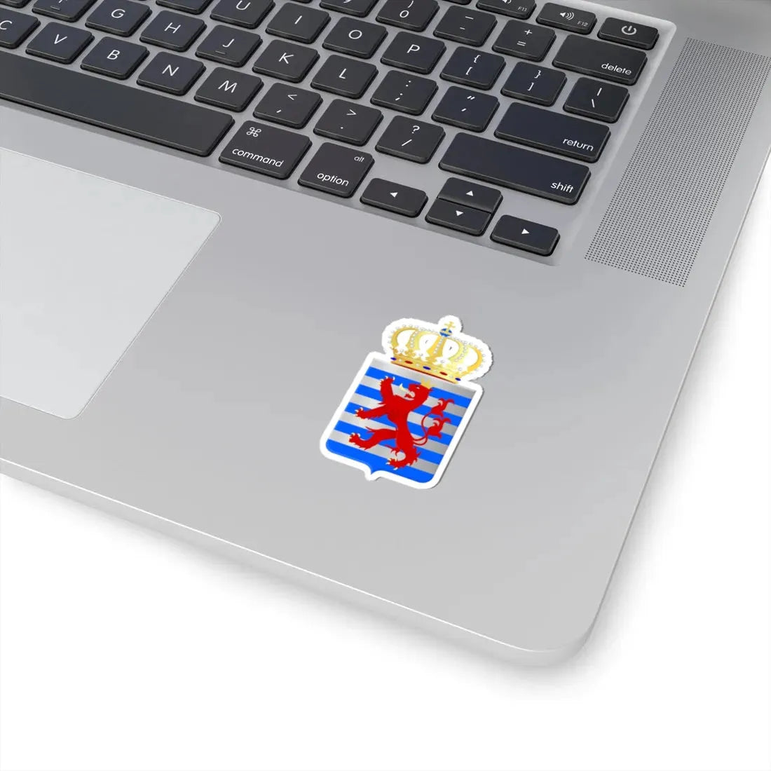 Lesser-Coat-of-Arms-of-Luxembourg (Luxembourg) (Coat of Arms) STICKER Vinyl Kiss-Cut Decal - The Sticker Space