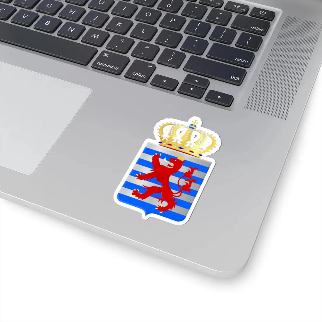 Lesser-Coat-of-Arms-of-Luxembourg (Luxembourg) (Coat of Arms) STICKER Vinyl Kiss-Cut Decal - The Sticker Space