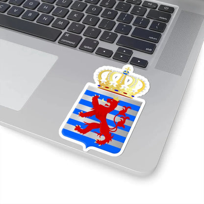 Lesser-Coat-of-Arms-of-Luxembourg (Luxembourg) (Coat of Arms) STICKER Vinyl Kiss-Cut Decal - The Sticker Space