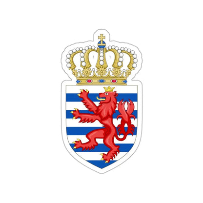 Lesser coat of arms of Luxembourg STICKER Vinyl Die-Cut Decal - The Sticker Space