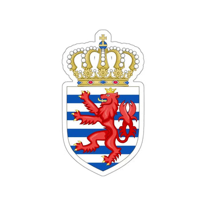 Lesser coat of arms of Luxembourg STICKER Vinyl Die-Cut Decal - The Sticker Space