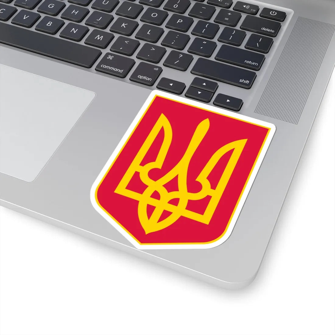 Lesser Coat of Arms of Raspberry Ukraine (Ukraine) (Coat of Arms) STICKER Vinyl Kiss-Cut Decal - The Sticker Space