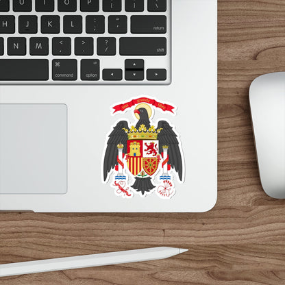 Lesser Coat of Arms of Spain (1977-1981) STICKER Vinyl Die-Cut Decal-The Sticker Space