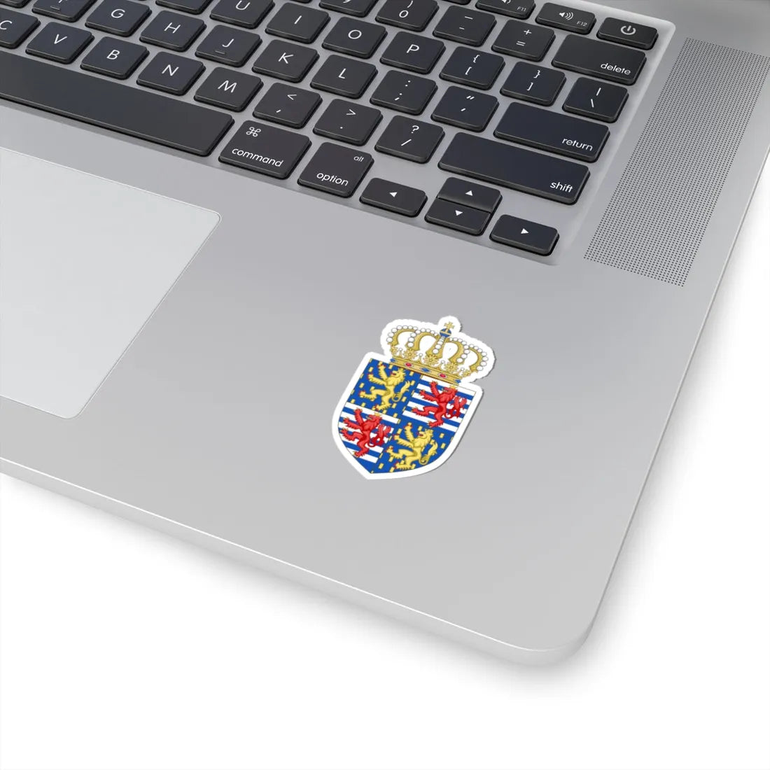 Lesser coat of arms of the Grand Duke of Luxembourg 1898-2000 (Luxembourg) (Coat of Arms) STICKER Vinyl Kiss-Cut Decal - The Sticker Space