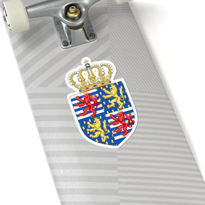 Lesser coat of arms of the Grand Duke of Luxembourg 2000 (Luxembourg) (Coat of Arms) STICKER Vinyl Kiss-Cut Decal - The Sticker Space