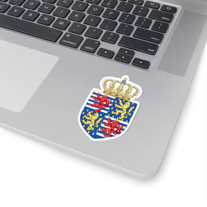 Lesser coat of arms of the Grand Duke of Luxembourg 2000 (Luxembourg) (Coat of Arms) STICKER Vinyl Kiss-Cut Decal - The Sticker Space