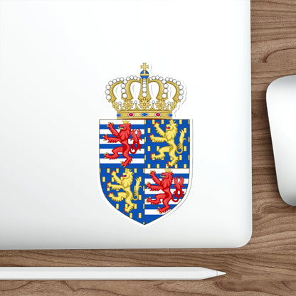 Lesser coat of arms of the Grand Duke of Luxembourg (2000) STICKER Vinyl Die-Cut Decal-The Sticker Space